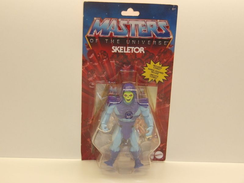 Motu Origins: Mattel 2020: Skeletor in Verpackung Motu Origins: Mattel 2020: Skeletor in Verpackung