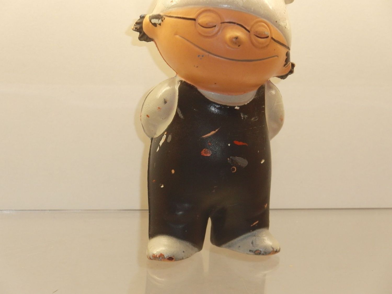 Werbefiguren: ZDF: Mainzelmännchen: Goebel 60er Jahre: Det (alte Bemalung)