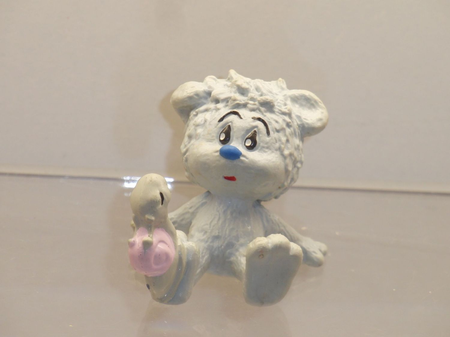 Tapsel und Alexander: Schleich 1986: Tapsel mit Alexander