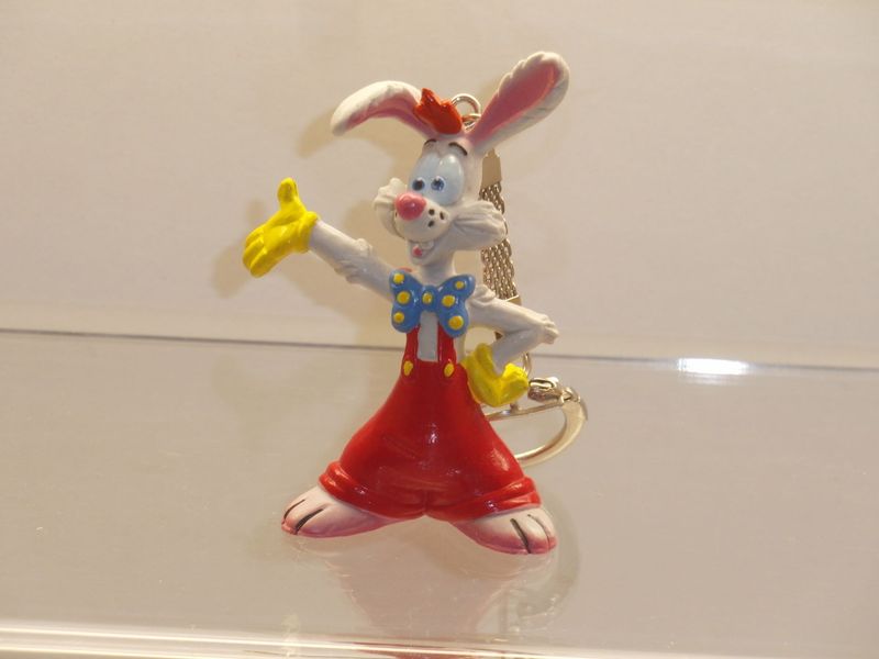 Disney's Roger Rabbit: Bully 1988: Roger Rabbit winkend als Schlüsselanhänger Disney's Roger Rabbit: Bully 1988: Roger Rabbit winkend als Schlüsselanhänger
