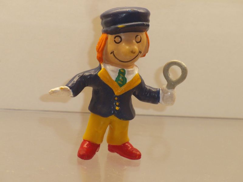 Bubblies: Schleich 1979: Clown als Schaffner(dunkelblaue Jacke) Bubblies: Schleich 1979: Clown als Schaffner(dunkelblaue Jacke)