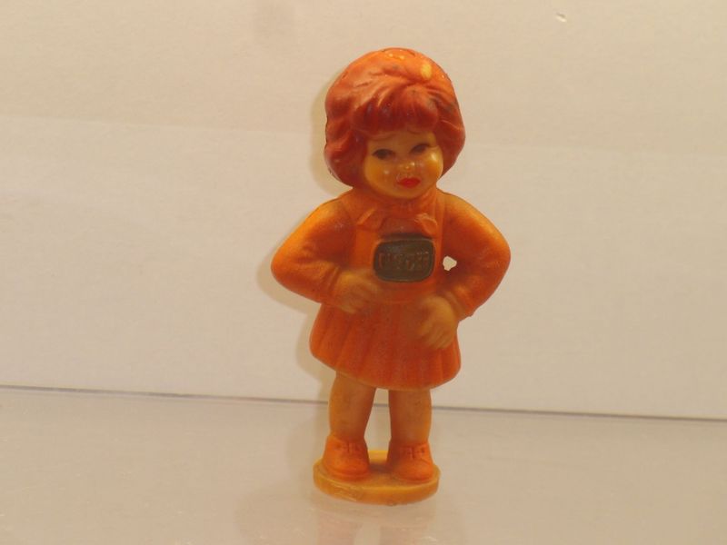 Werbefiguren: Eduscho: ca. 70er Jahre: Mutter Werbefiguren: Eduscho: ca. 70er Jahre: Mutter "USCH" (orange)