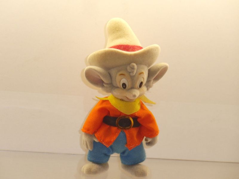 Feivel der Mauswanderer:  Simba 90er Jahre: Feivel mit Cowboyhut als bewegliche Figur