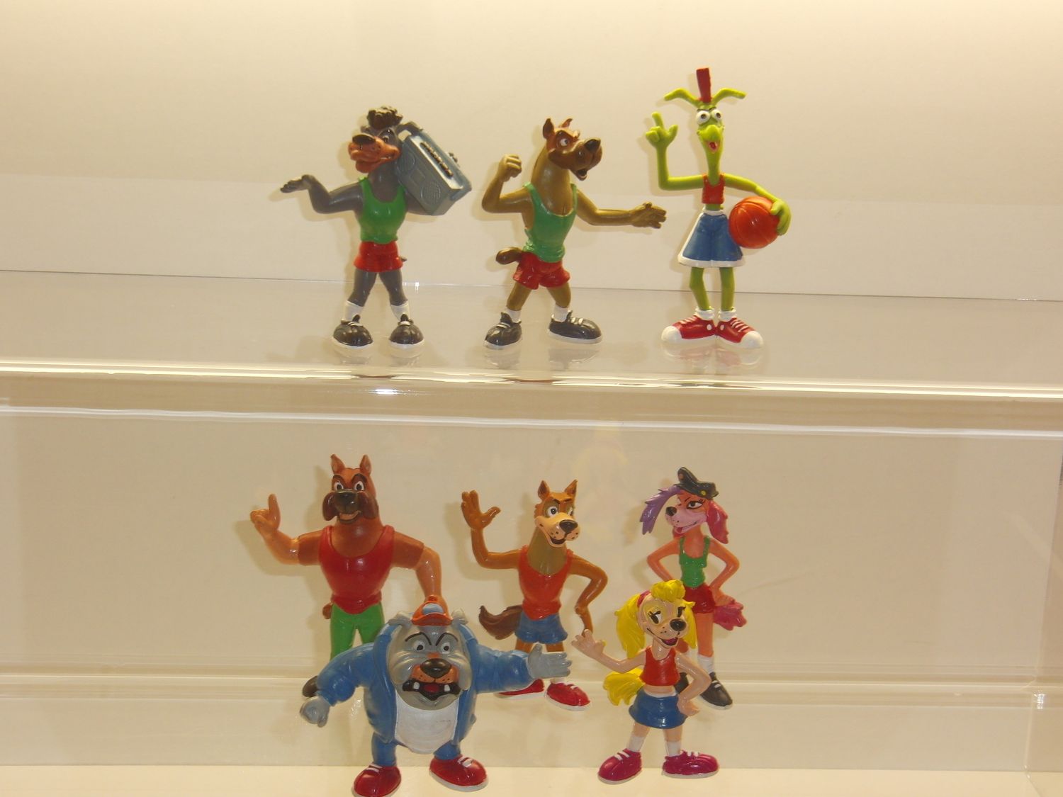 Basket Fever: Comics Spain 1993: kompletter Satz mit 8 Figuren