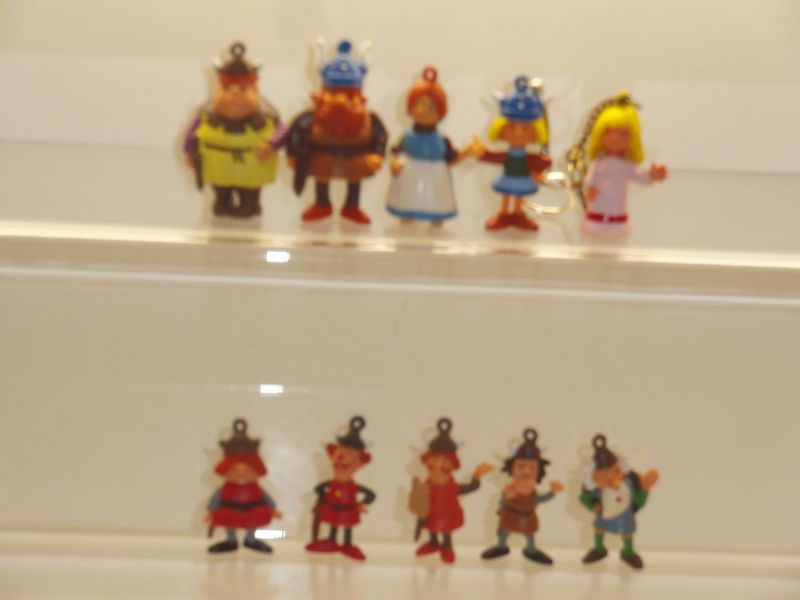 Wickie und die starken Männer: Fischer 70er Jahre: kompletter Satz mit 10 verschiedenen Figuren