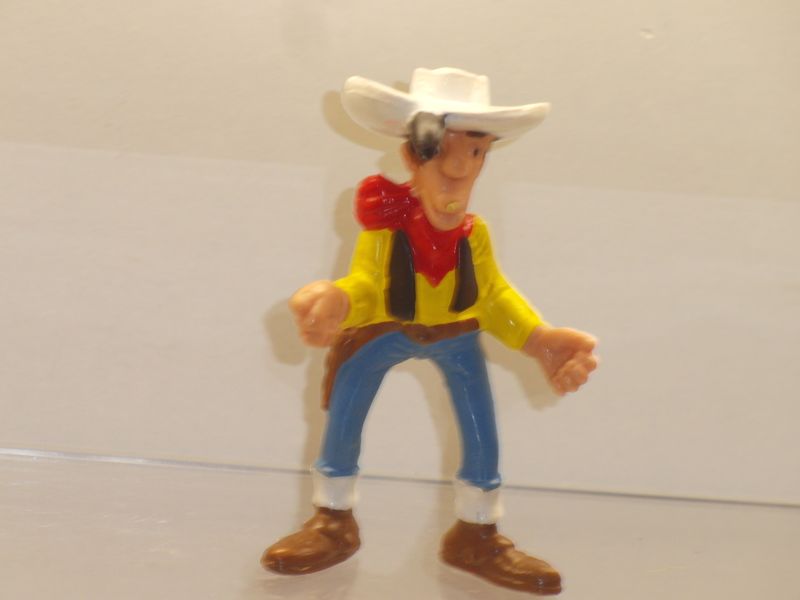Lucky Luke: Schleich 1984: Lucky Luke Hände zur Faust geballt (fehlender Strohhalm)