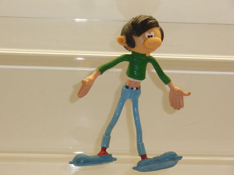 Gaston Schleich 1978: Gaston als Biegefigur (teils mit Drahtbruch)