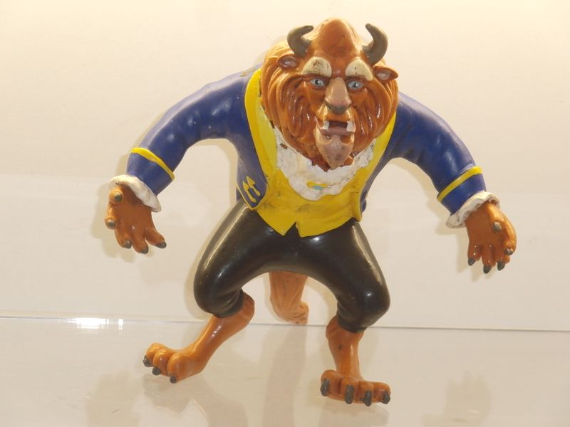 Disney's Schöne und das Biest:Just Toys: 90er Jahre: Biest als Biegefigur Disney's Schöne und das Biest:Just Toys: 90er Jahre: Biest als Biegefigur
