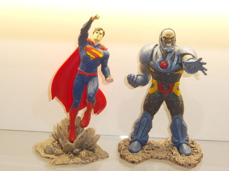 Schleich Superhelden: 22509 DC Justice League: Superman vs. Darkseid ohne Verpackung