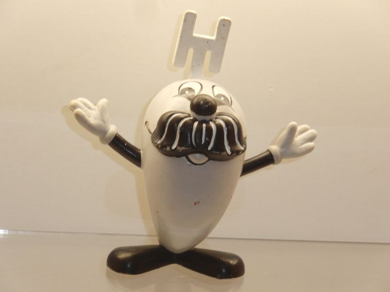 Werbefiguren: HR-Fernsehen: Onkel Otto: Schleich 80er Jahre: Onkel Otto Arme ausgebreitet H als Antenne Werbefiguren: HR-Fernsehen: Onkel Otto: Schleich 80er Jahre: Onkel Otto Arme ausgebreitet H als Antenne