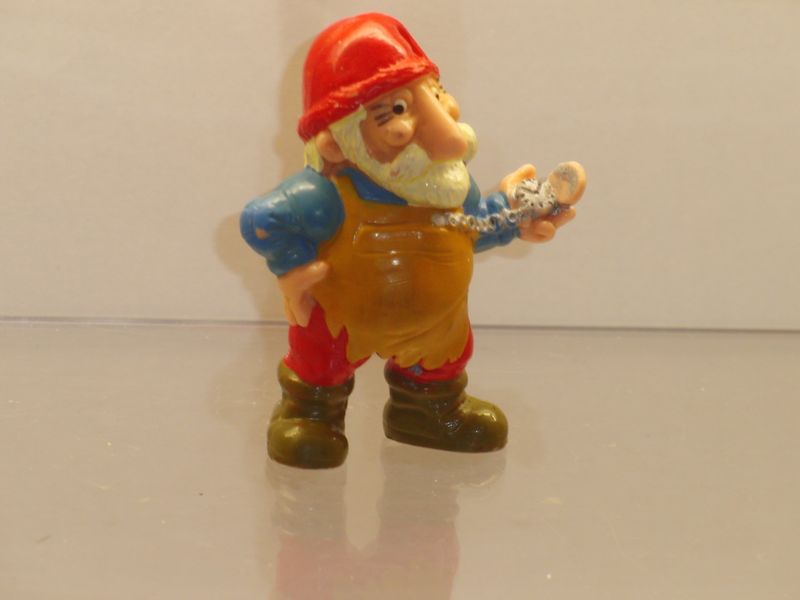 Santa World: Schleich 1981: Zwerg mit Uhr Santa World: Schleich 1981: Zwerg mit Uhr
