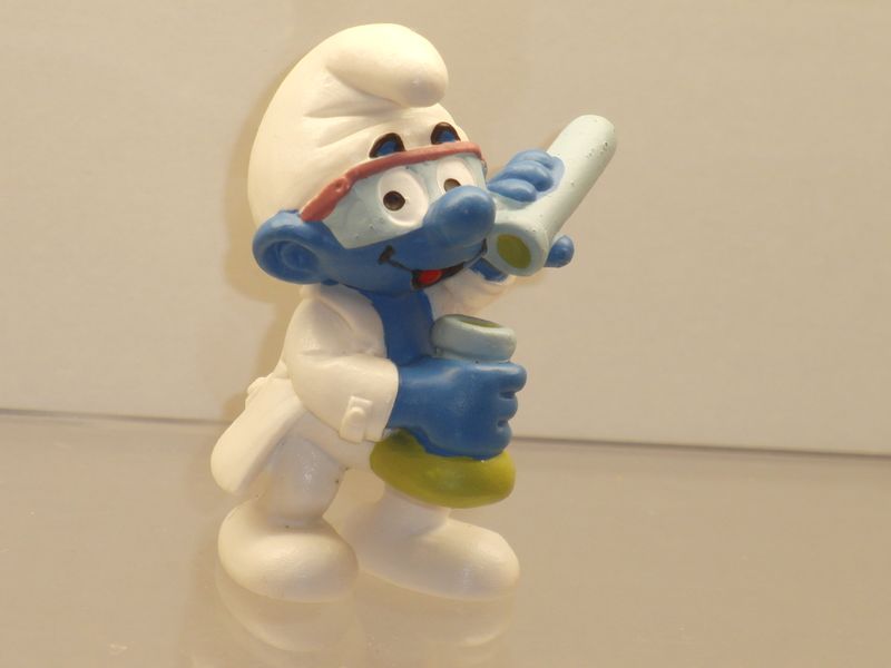 Werbeschlumpf BASF Chemiker