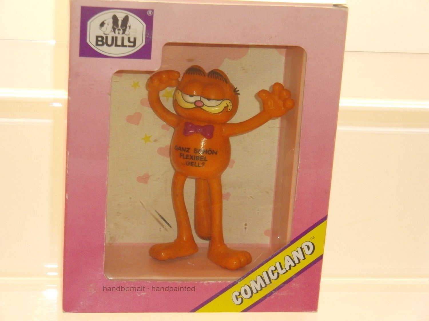 Garfield: Bully: Garfield als Biegefigur in Verpackung