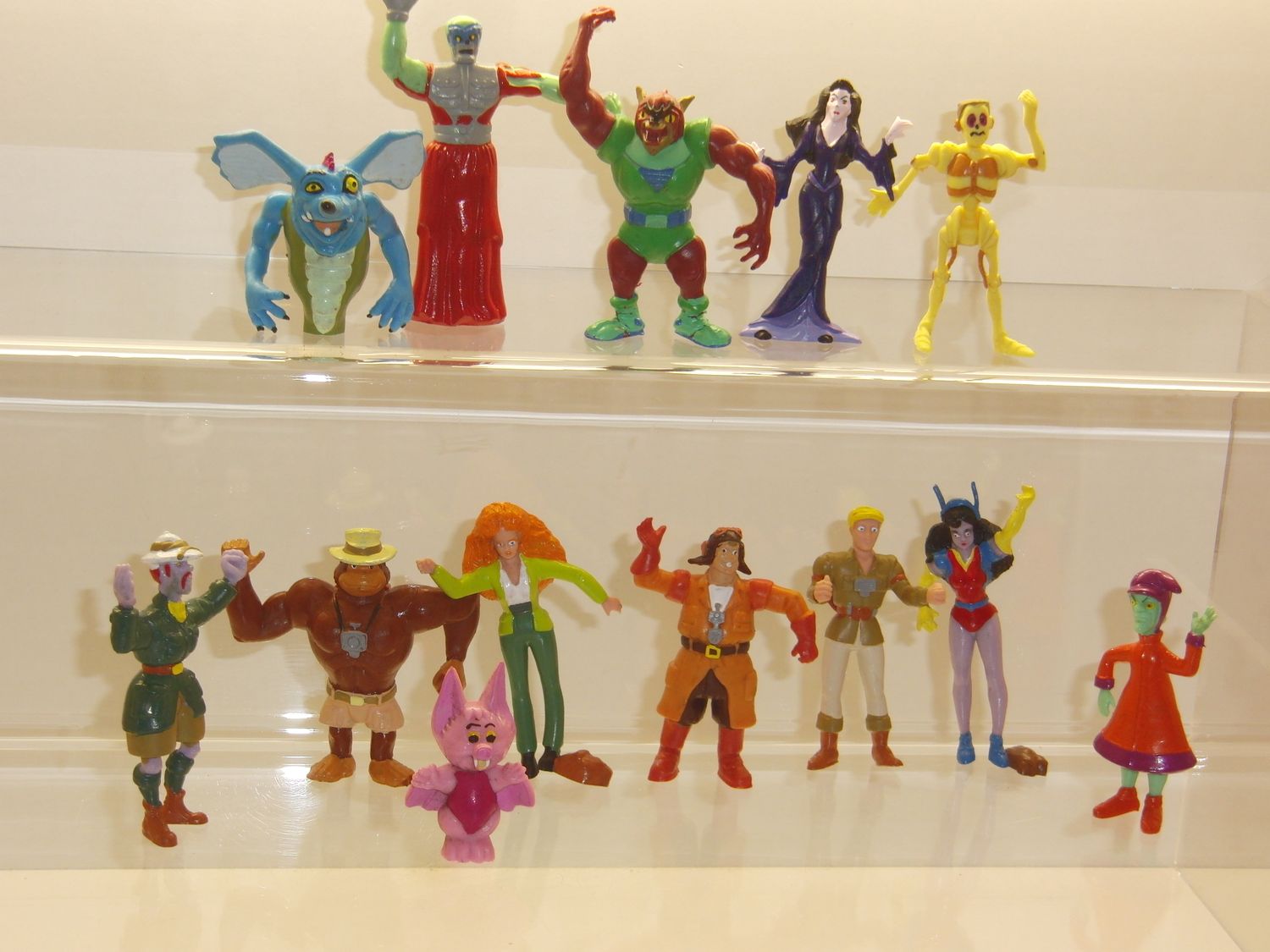 Filmation Ghostbusters: Yolanda 80er Jahre: kompletter Satz mit 13 Figuren Filmation Ghostbusters: Yolanda 80er Jahre: kompletter Satz mit 13 Figuren