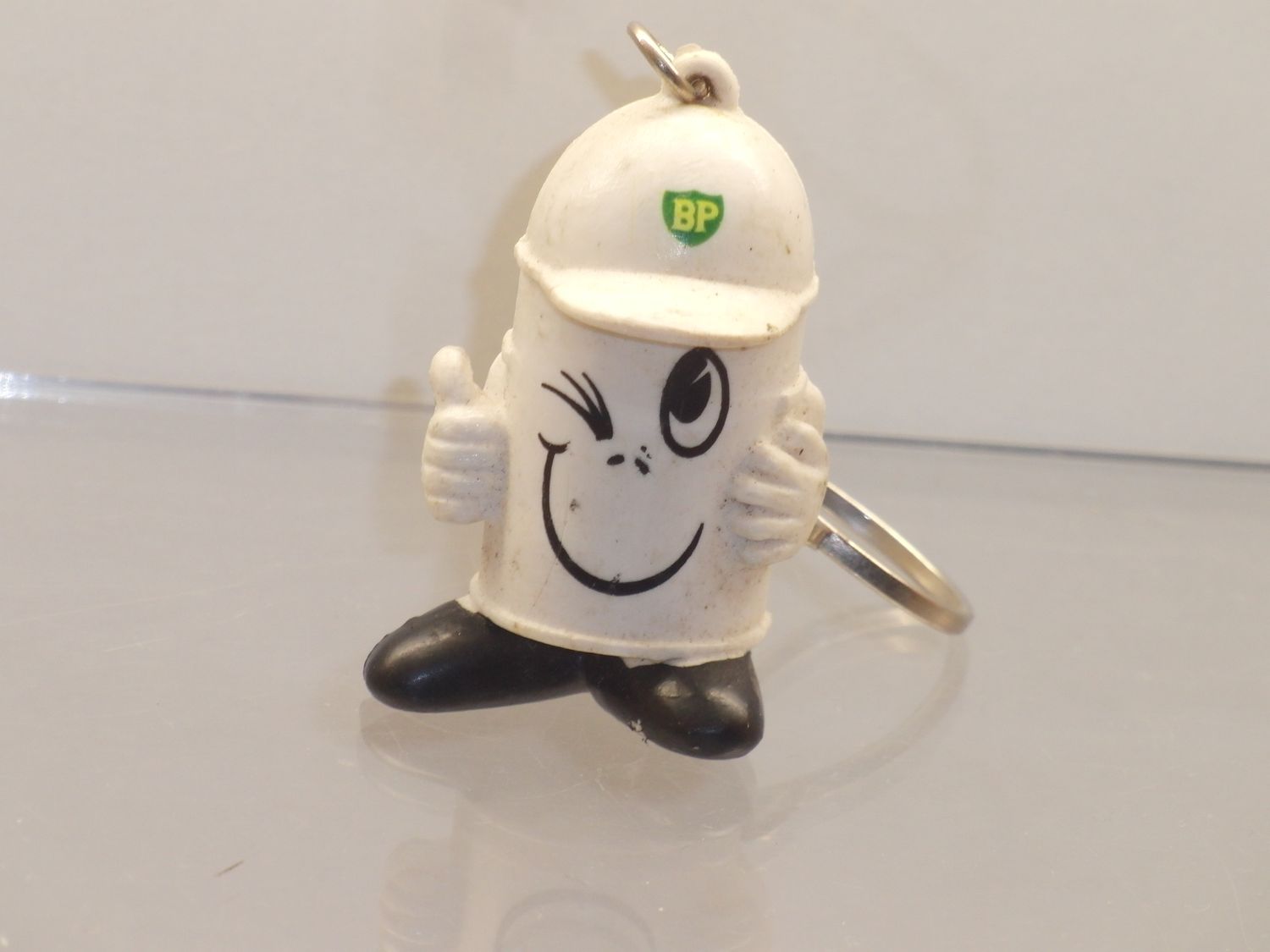 Werbefiguren: BP Tankstellen : Zapfsäule als Schlüsselanhänger Werbefiguren: BP Tankstellen : Zapfsäule als Schlüsselanhänger