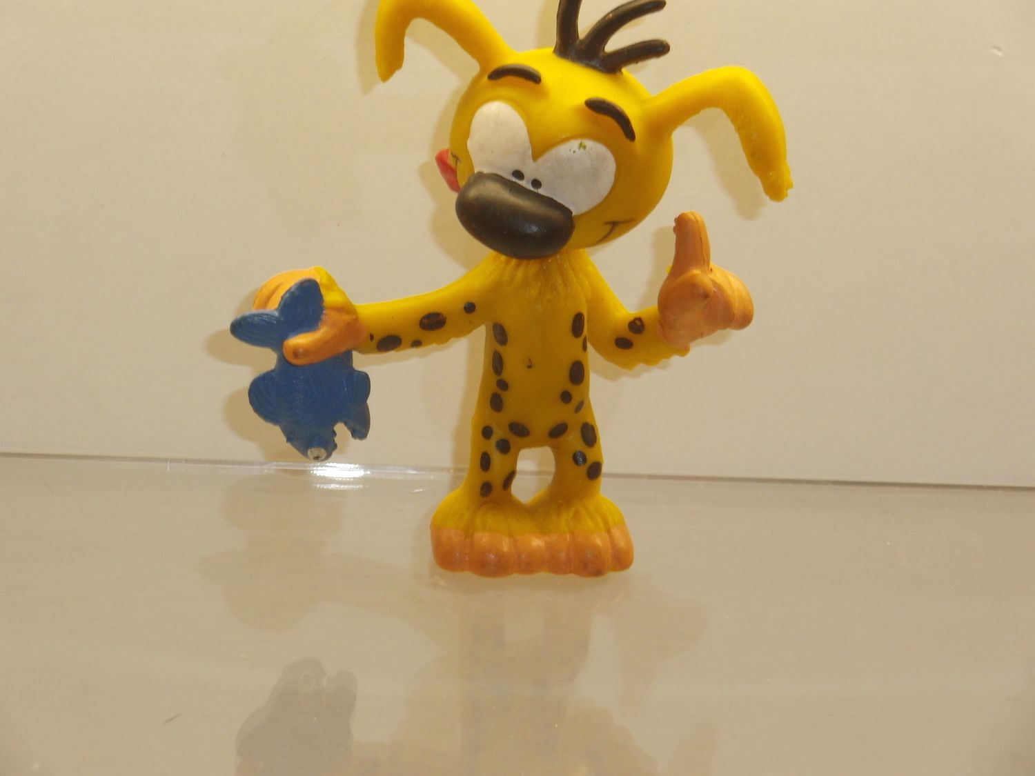 Schleich 1979: Marsupilami: Marsupilami (Biegeschwanz fehlt) Schleich 1979: Marsupilami: Marsupilami (Biegeschwanz fehlt)