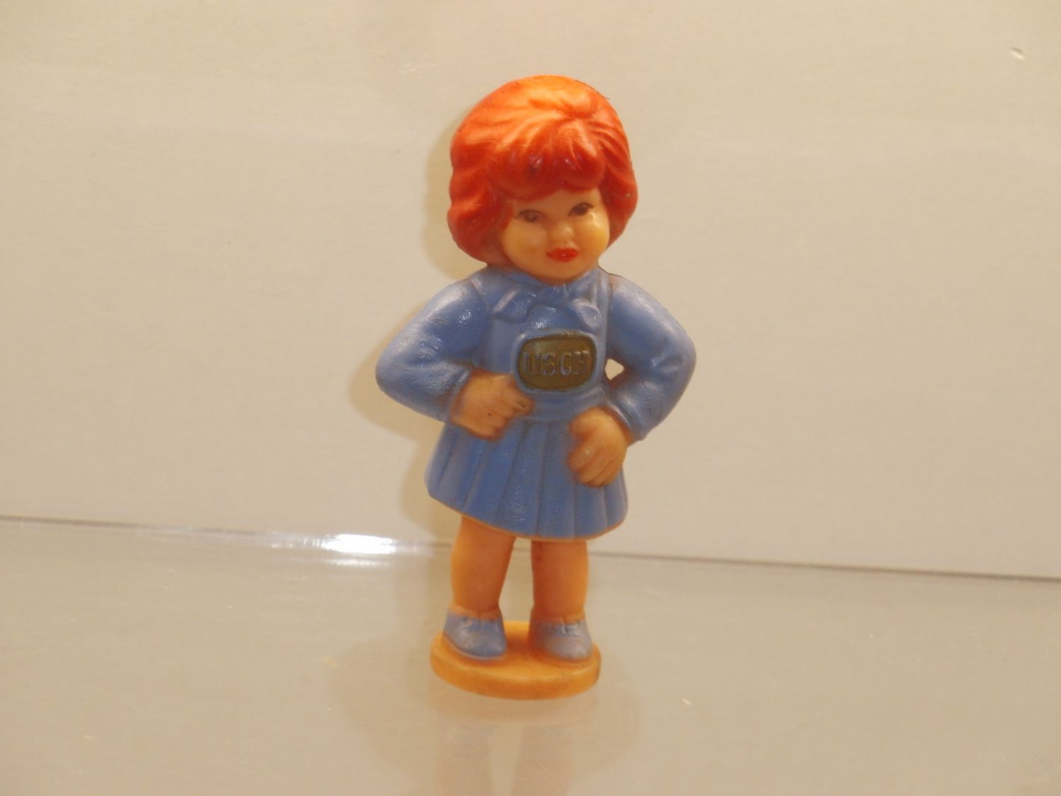 Werbefiguren: Eduscho: ca. 70er Jahre: Mutter "USCH" (blau)