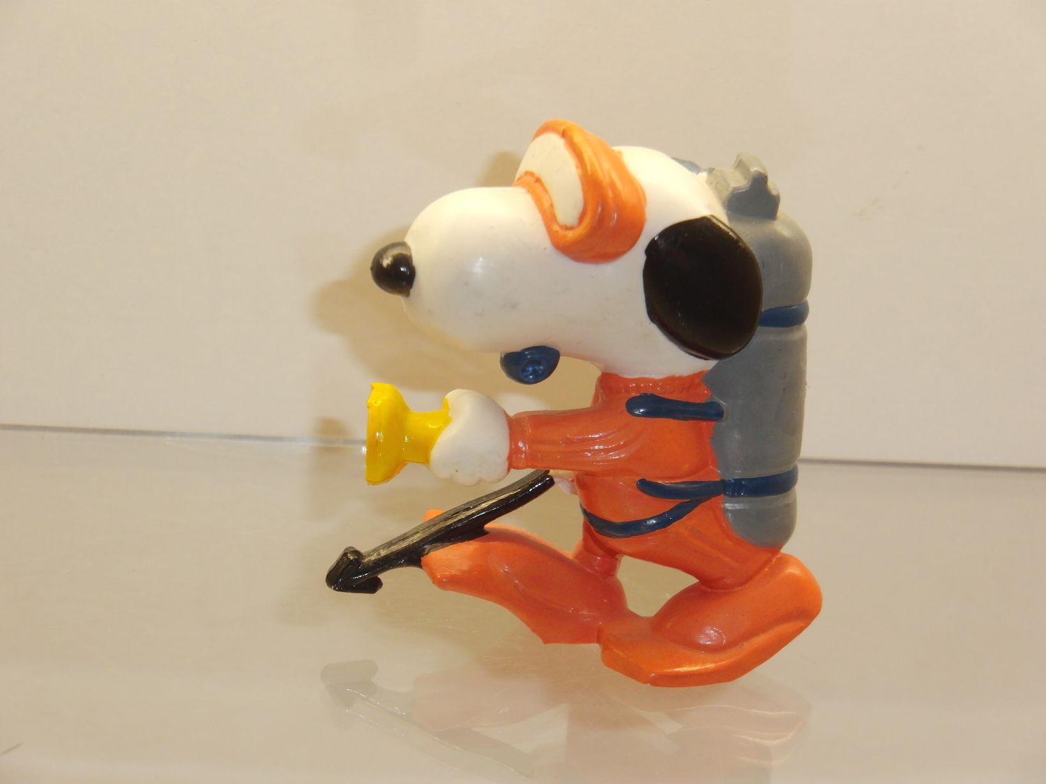 Snoopy/Peanuts: Schleich 2. Serie ab 80er Jahre: Snoopy als Taucher