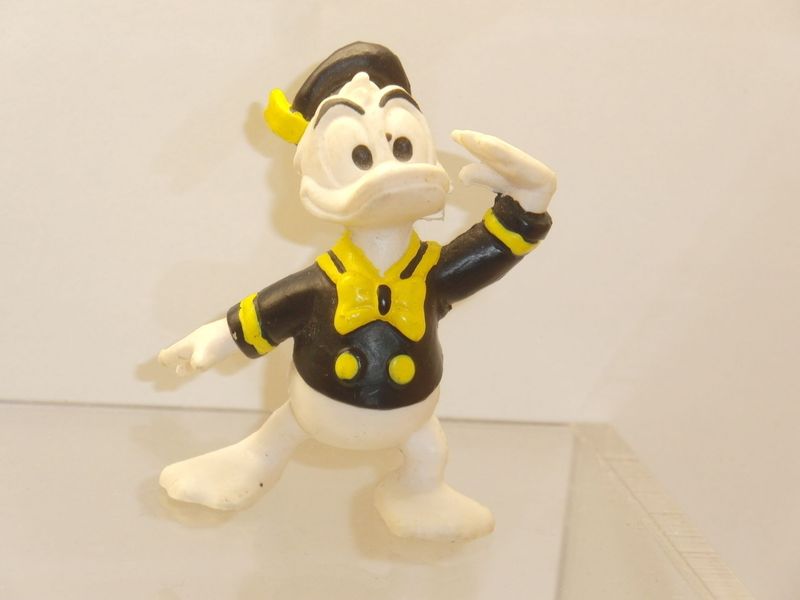 Disney Donald Duck: Bully 80er/90er Jahre: Classic Donald winkend; schwarz/weiß/gelb Disney Donald Duck: Bully 80er/90er Jahre: Classic Donald winkend; schwarz/weiß/gelb