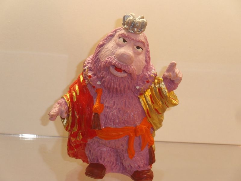 Fraggles: Schleich 1985: Papa Gorg (König)
