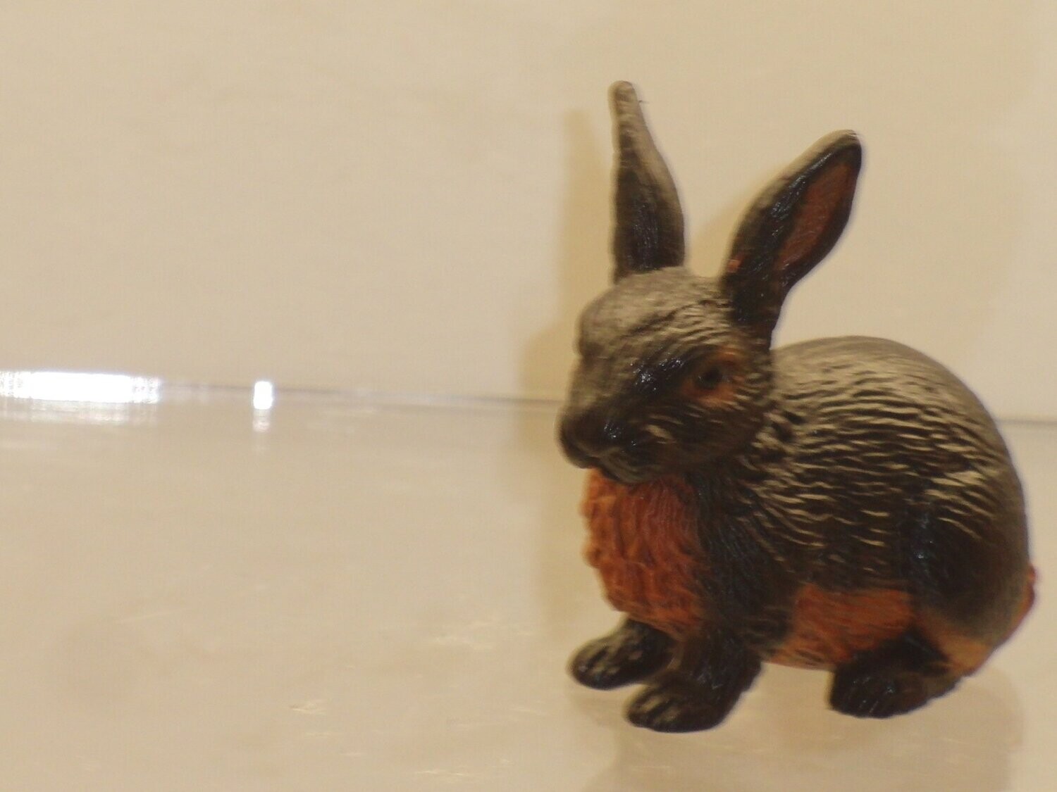 Schleich: 13137 Kaninchen schwarz/rot-braun