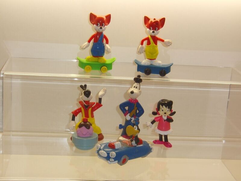 Fix und Foxi: Mc Donald's 2000: kompletter Satz mit 6 verschiedenen Figuren