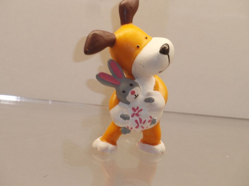 Bullyland: Hund mit Hase Bullyland: Hund mit Hase