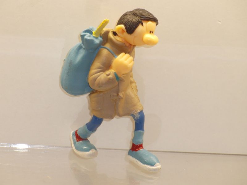 Gaston: Plastoy ab 1991: Gaston mit Seesack Gaston: Plastoy ab 1991: Gaston mit Seesack