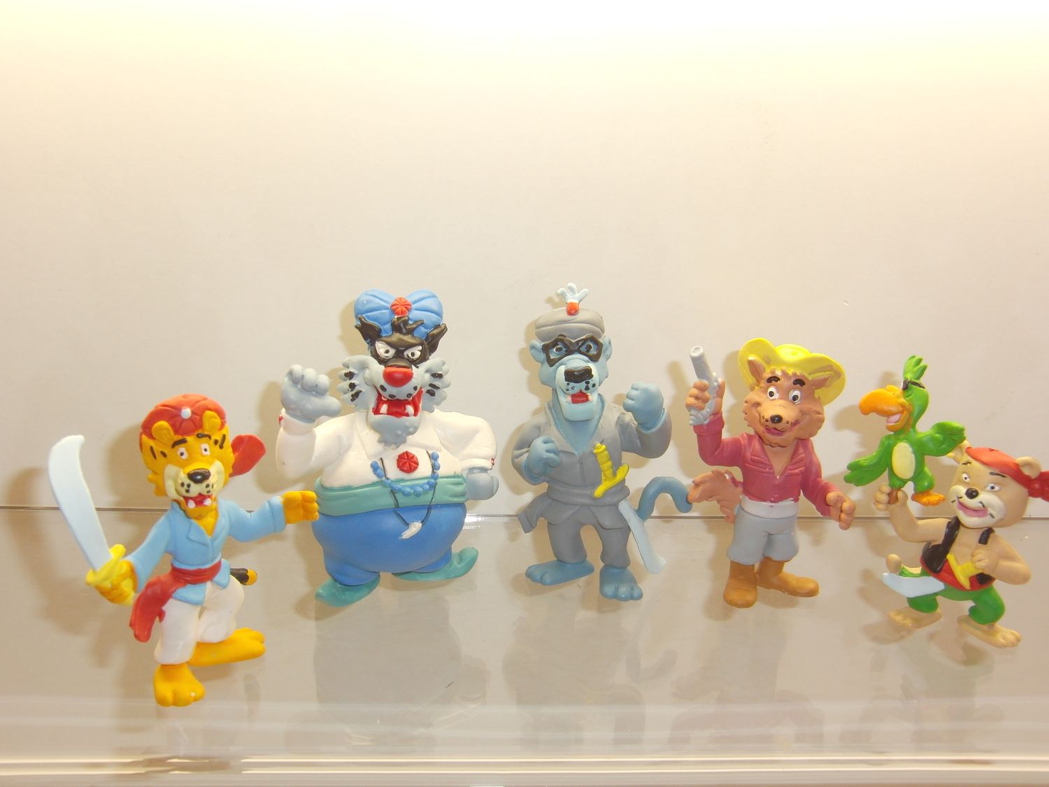 Sandokan: Star Toys 1992: 5 verschiedene Figuren + steckbarem Papagei