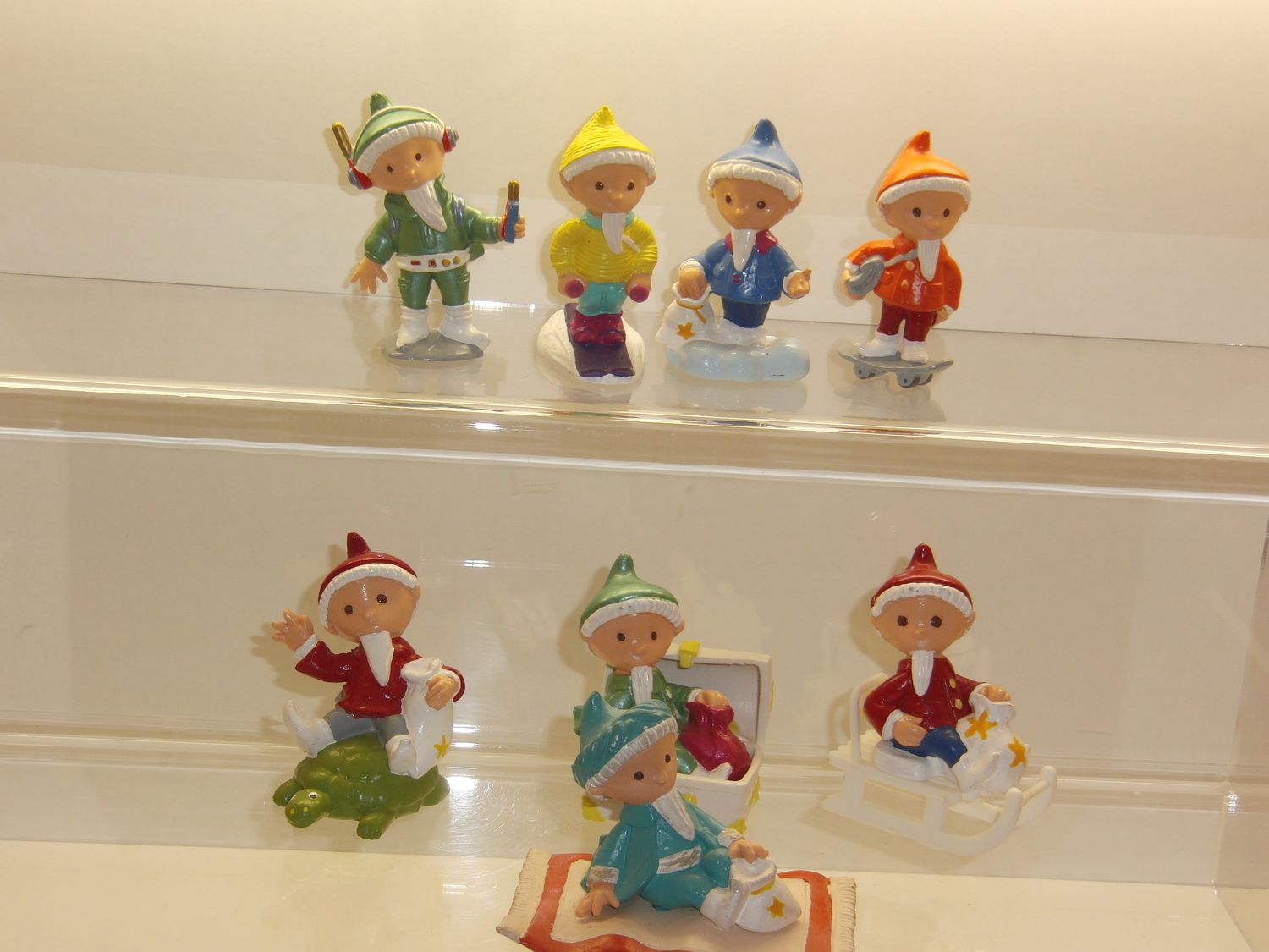 Sandmännchen: Bullyland 1995 - 1999: kompletter Satz mit 8 Figuren