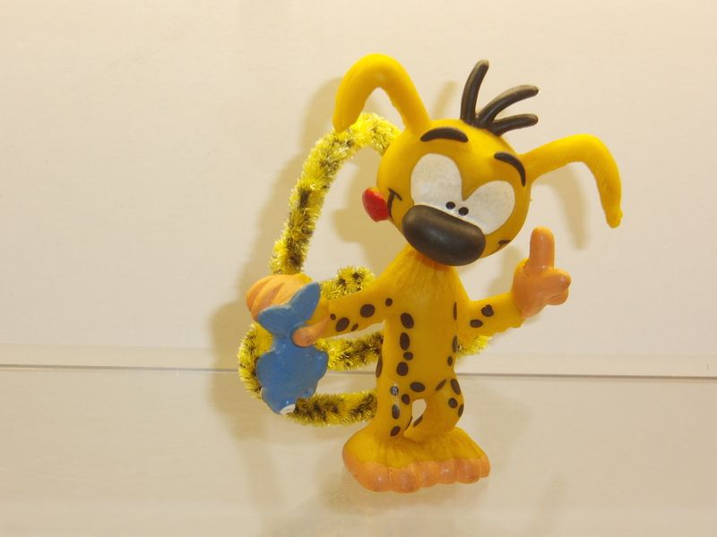 Schleich 1979: Marsupilami: Marsupilami mit Biegeschwanz Schleich 1979: Marsupilami: Marsupilami mit Biegeschwanz