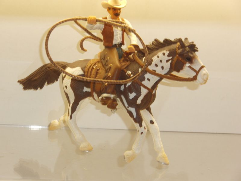 Schleich: 41340 Western Reiter Cowboy mit Lasso aus Set 41340 Schleich: 41340 Western Reiter Cowboy mit Lasso aus Set 41340