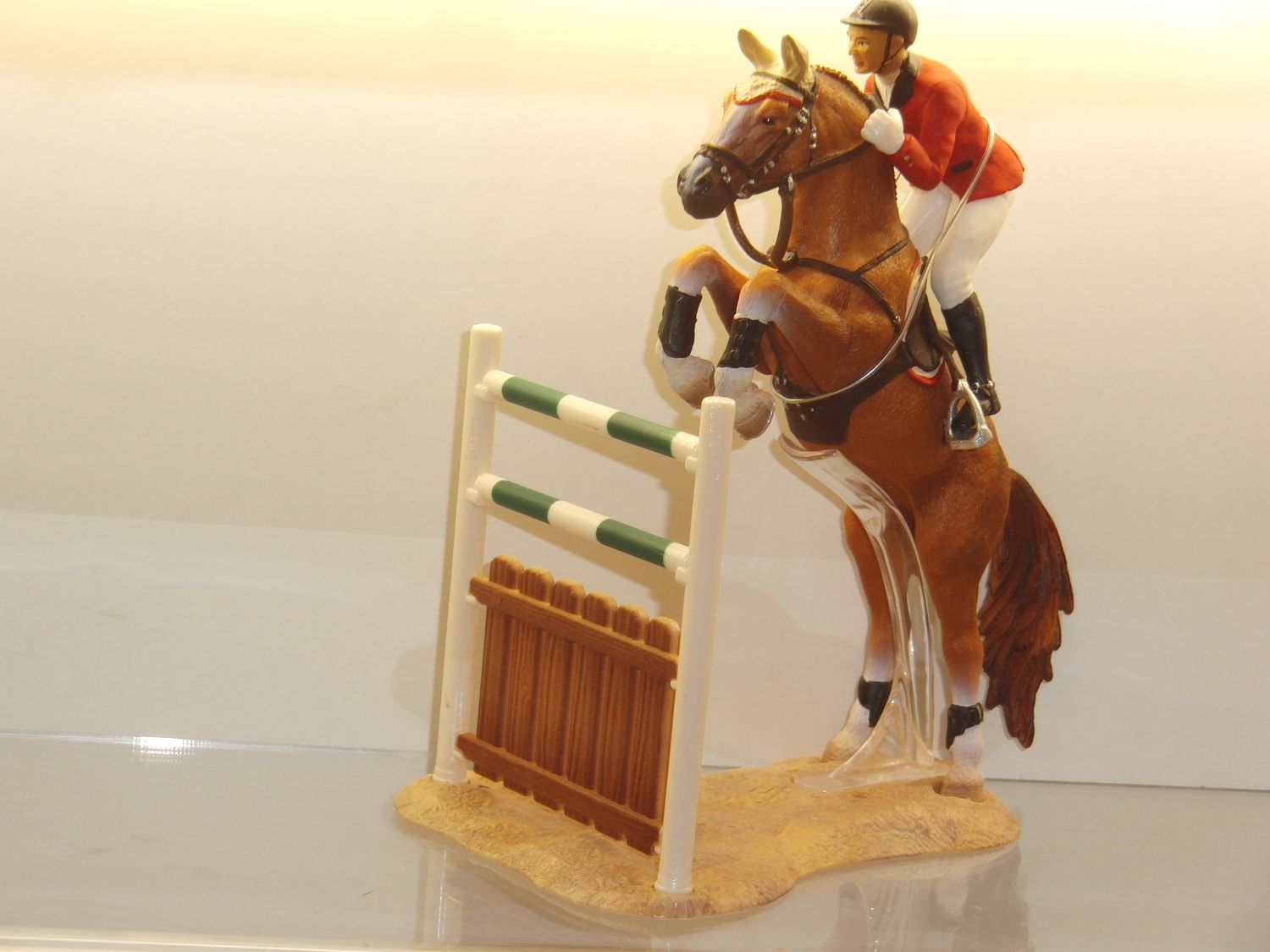 Schleich: 42026 Springreiter Set mit Hindernis Schleich: 42026 Springreiter Set mit Hindernis