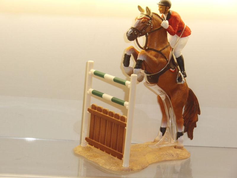 Schleich: 42026 Springreiter Set mit Hindernis Schleich: 42026 Springreiter Set mit Hindernis