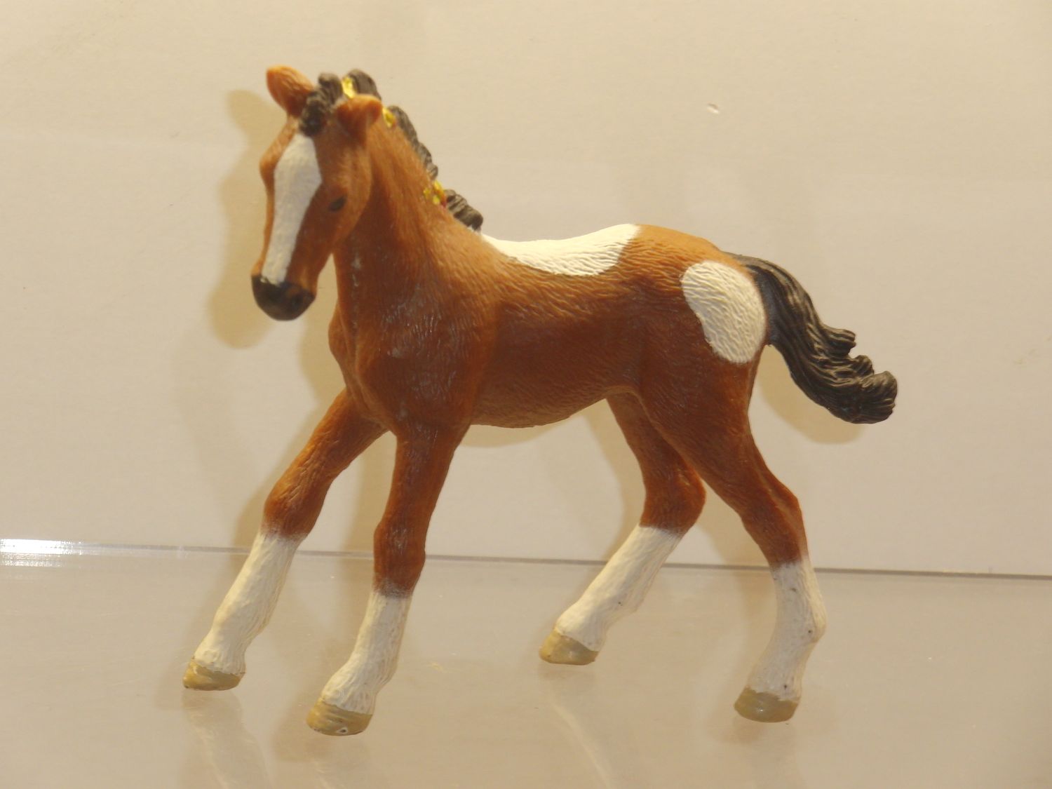 Schleich: Mc Donald's: Pinto Fohlen stehend Schleich: Mc Donald's: Pinto Fohlen stehend