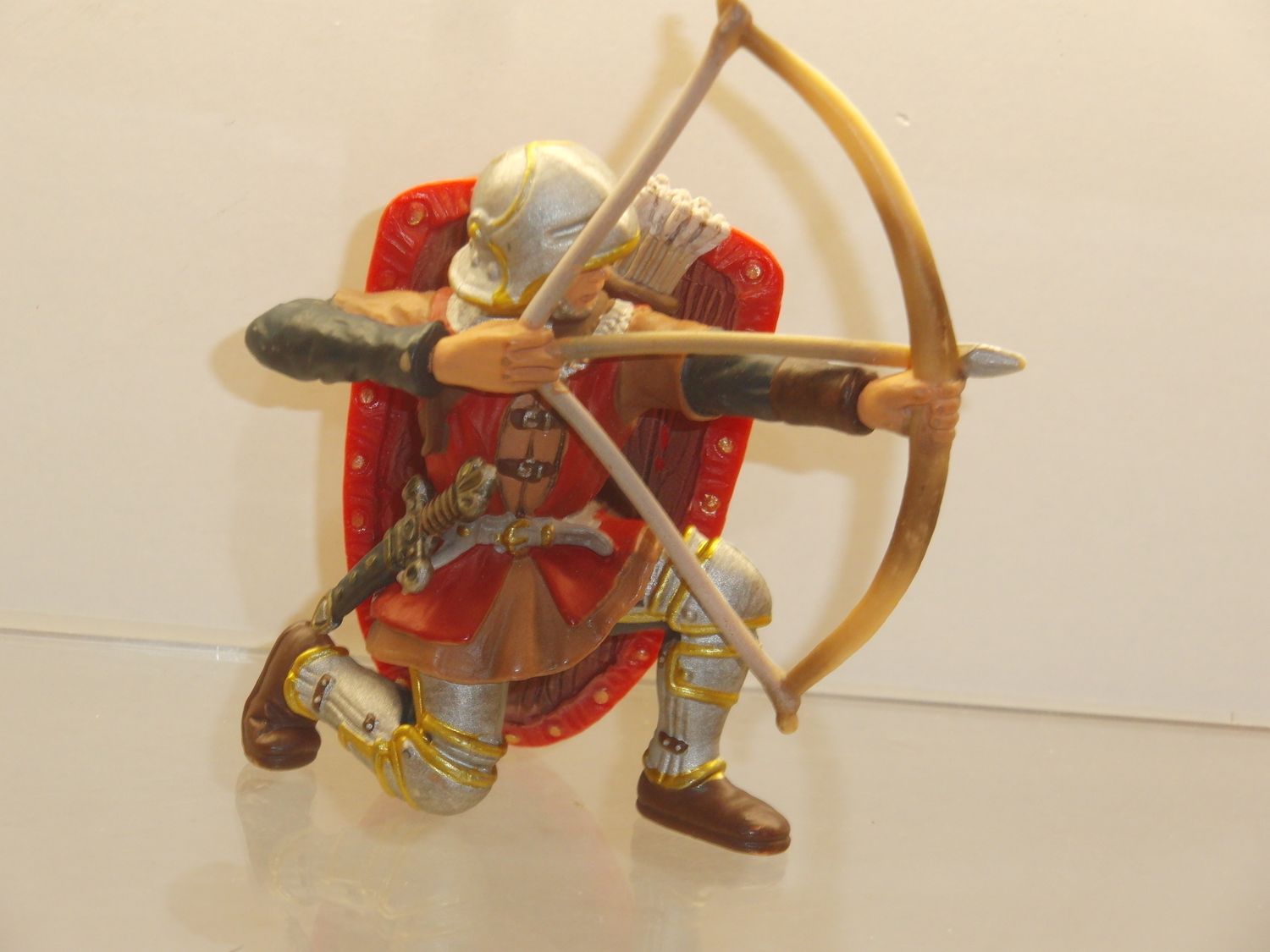 Schleich: 70057 Fußsoldat Bogenschütze knieend Lilienritter Schleich: 70057 Fußsoldat Bogenschütze knieend Lilienritter