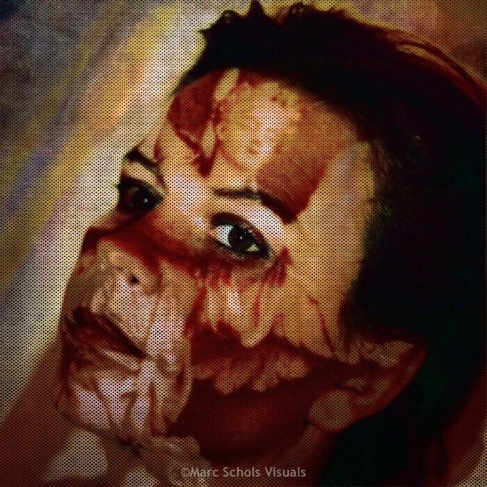 Abstract Angel Woman