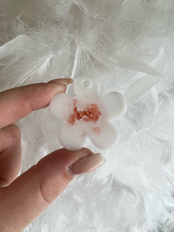 Hundemarke Blume Rose/Rosegold