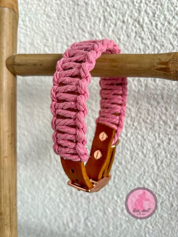Boho Halsband Lilly Rosa