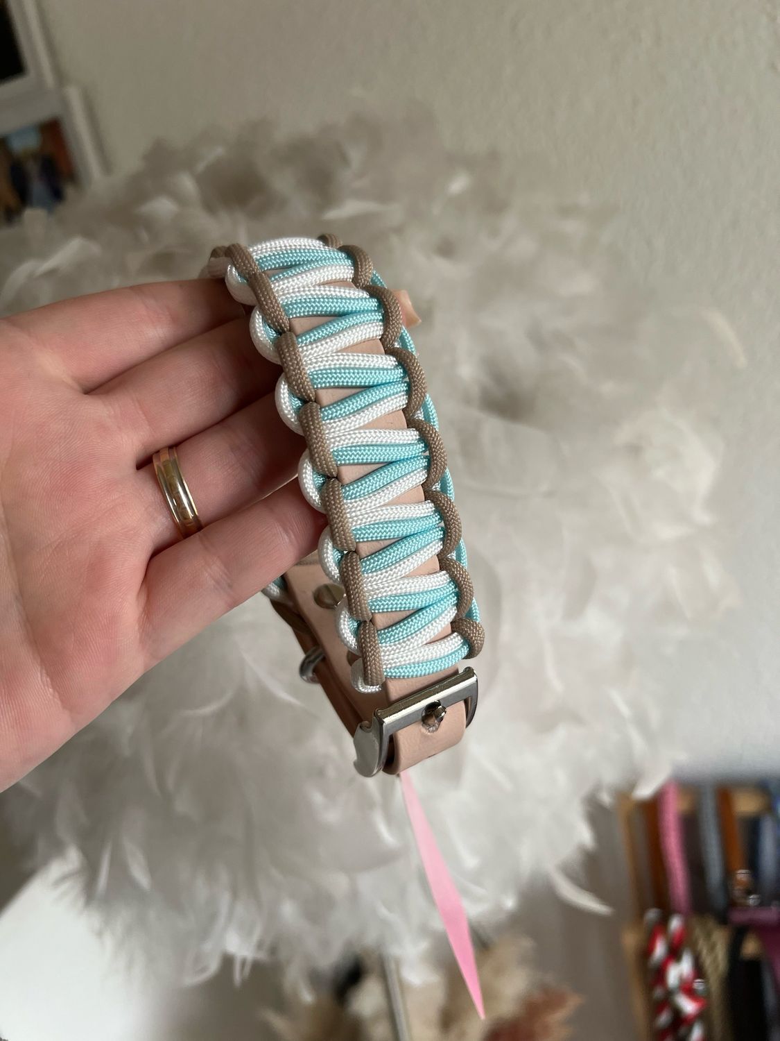 Halsband Biothane Paracord (27-35cm)