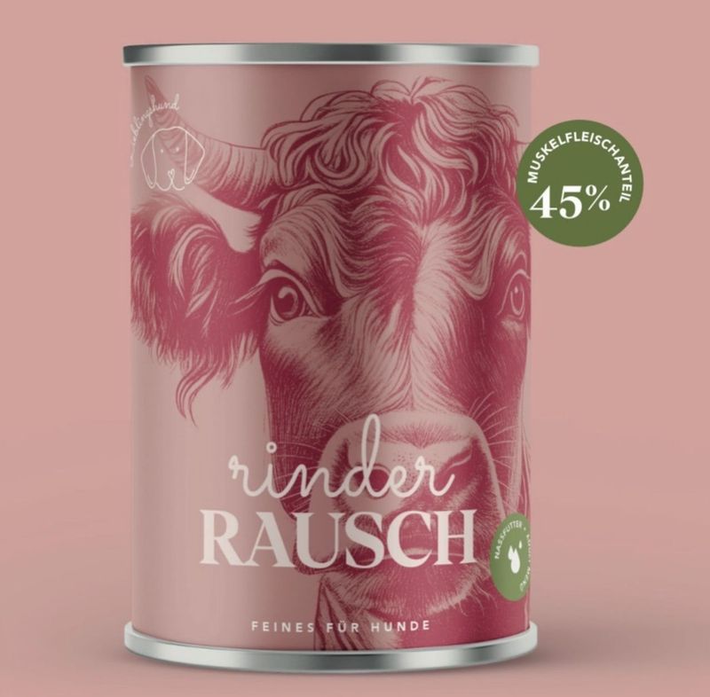 Nassfutter Menü Rind