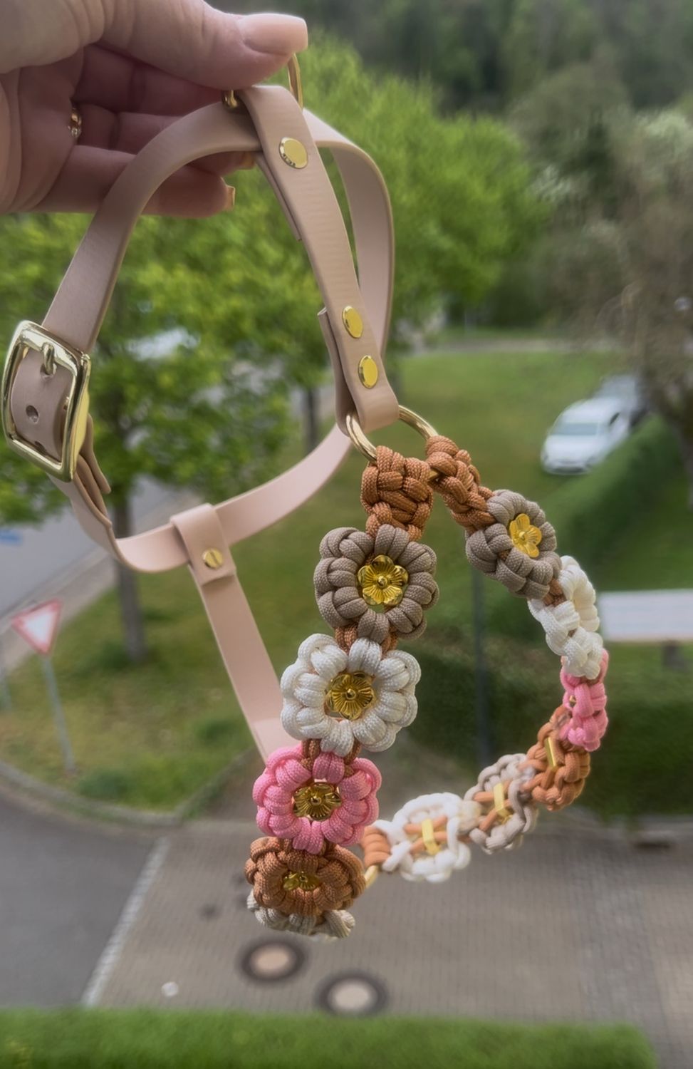Hundegeschirr Flower