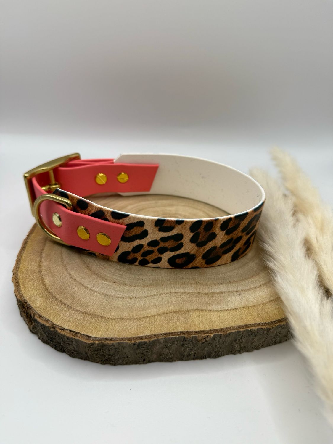 UV Biothane Halsband Print