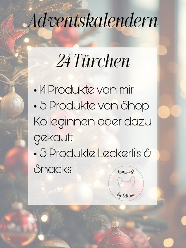 Adventskalendern 24 Türchen