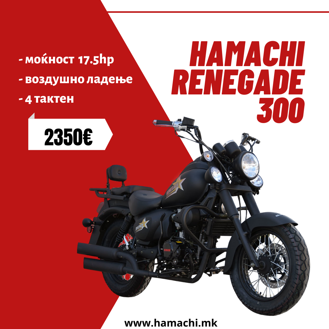 HAMACHI RENEGADE 300