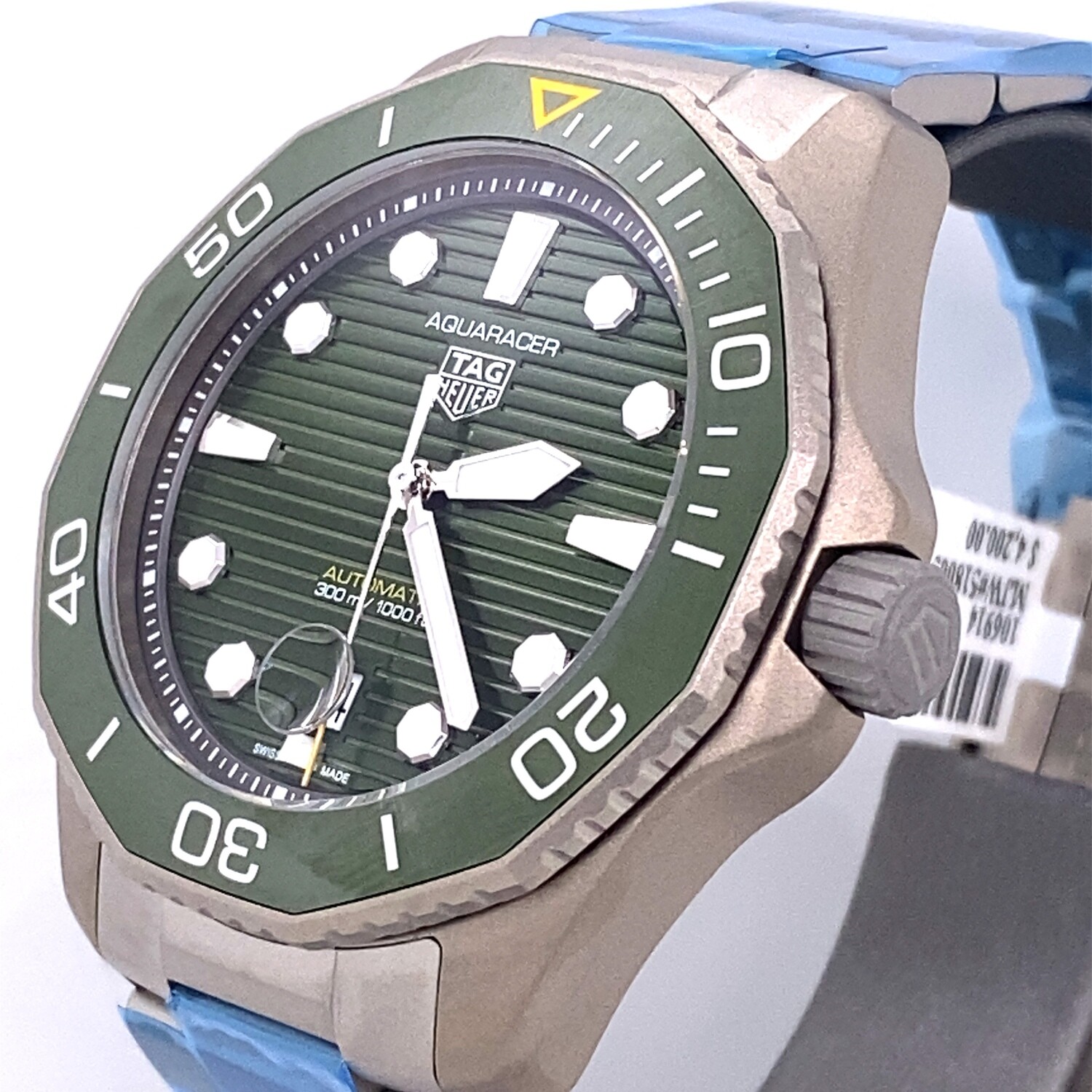 Tag Heuer Aquaracer Automatic Green Dial Men's Watch WBP208B.BF0631