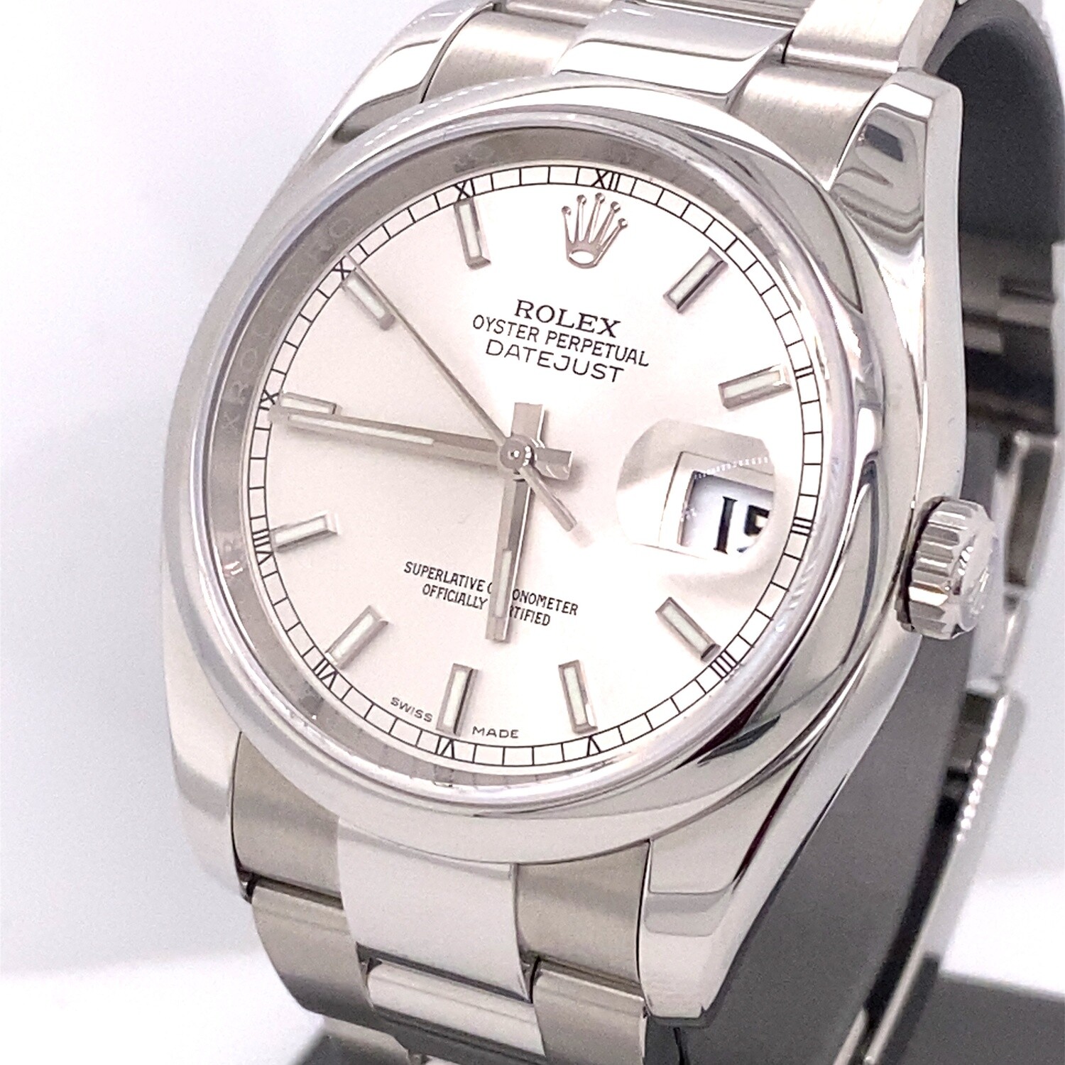 Pre-Owned Rolex Datejust Automatic 36mm Oyster Watch,