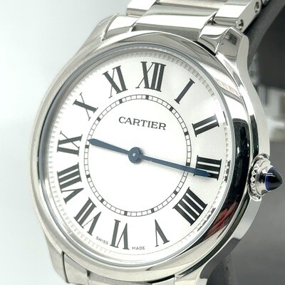 Cartier Ronde Must de Cartier 36mm Stainless Steel Watch, WSRN0034 Cartier Ronde Must de Cartier 36mm Stainless Steel Watch, WSRN0034