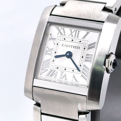 Cartier TANK FRANÇAISE WATCH Small Womans WSTA0065 - Brand New Cartier TANK FRANÇAISE WATCH Small Womans WSTA0065 - Brand New