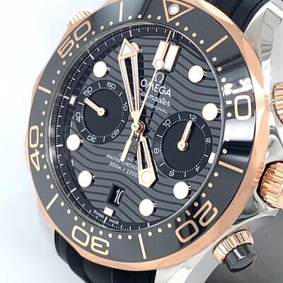 Omega Seamaster Diver 300 Co-Axil Master Steel & Gold 44mm 210.22.44.51.01.001